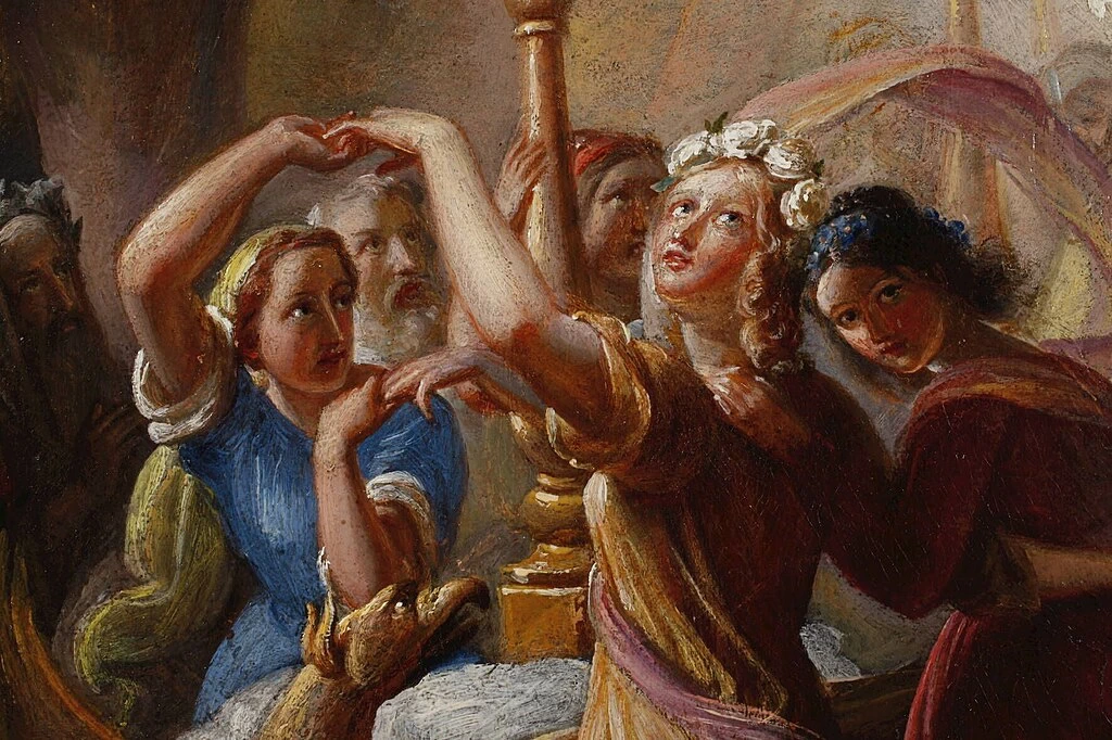Divina Commedia, Purgatorio, Canto XXX - dettaglio 1